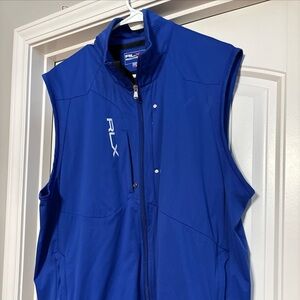 Ralph Lauren RLX Blue Vest XL golf